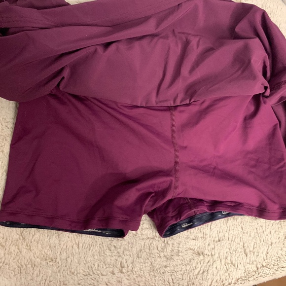 Lululemon Run: Pace Skort in plum, size 8 (long) - Picture 8 of 9
